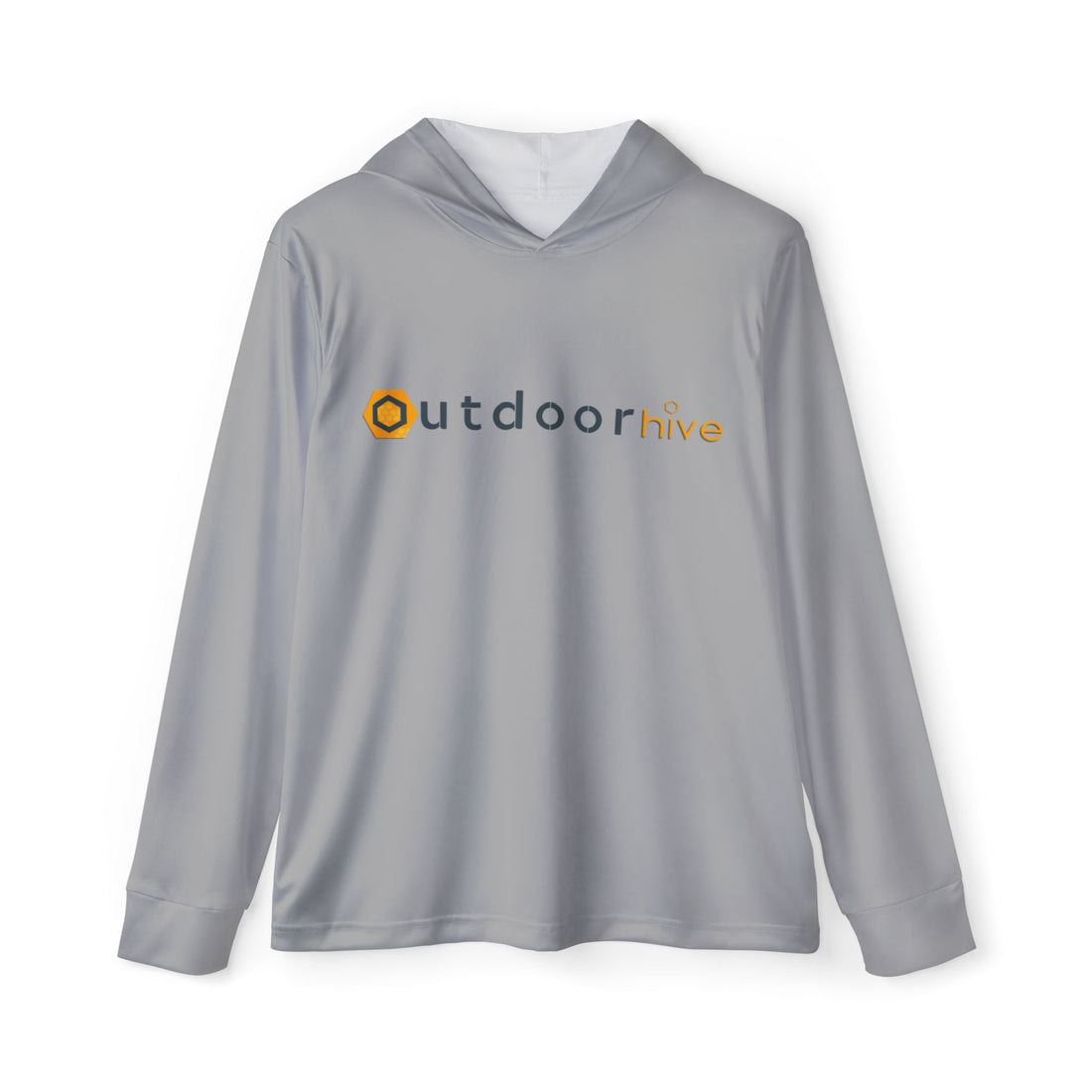 Gray Outdoor Hive Men's Sports Warmup Hoodie