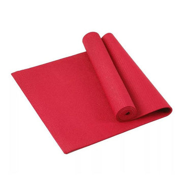 Red Performance Yoga Mat with Carrying Straps