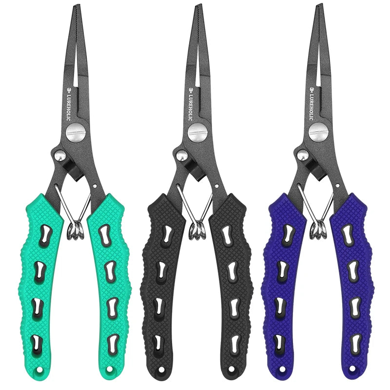 Lureholic 7” PTFE Coated Fishing Pliers