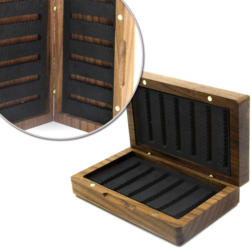 Black Walnut Fly Fishing Box