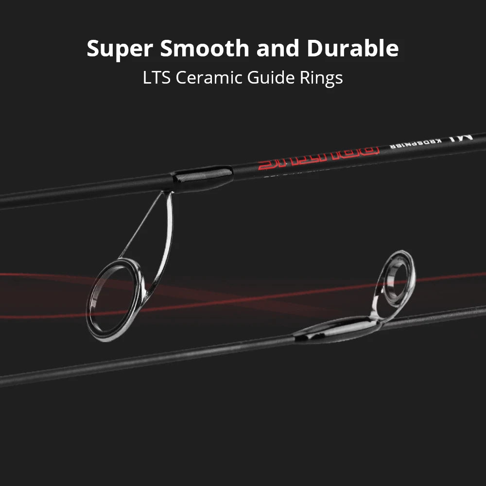 KastKing Brutus Multi-Section Carbon Spinning & Casting Rods