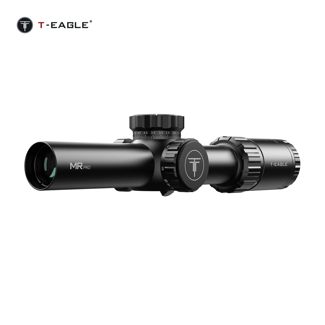 T-EAGLE MR Pro 1-10x24 IR Tactical Riflescope with Optical Collimator for Hunting and Airgun Use