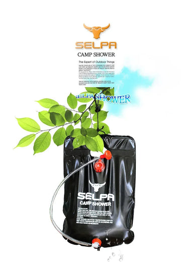 Outdoor Portable Solar Hot Water Bag 20L