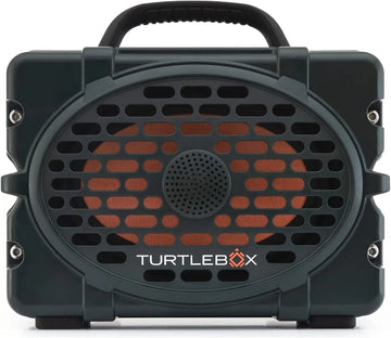 TurtleBox Gen 2: Loud! Waterproof Outdoor Bluetooth Speaker- Black