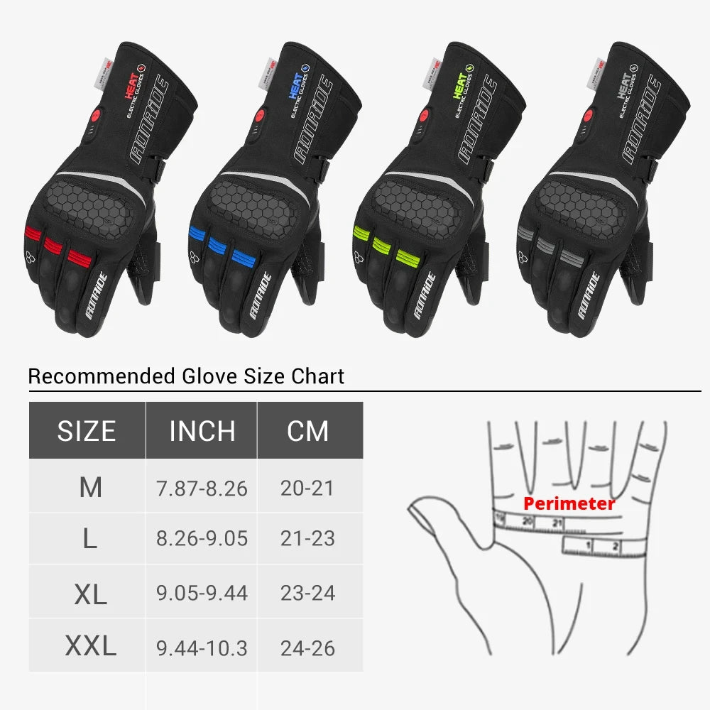 Electric Heated Gloves, Rechargeable